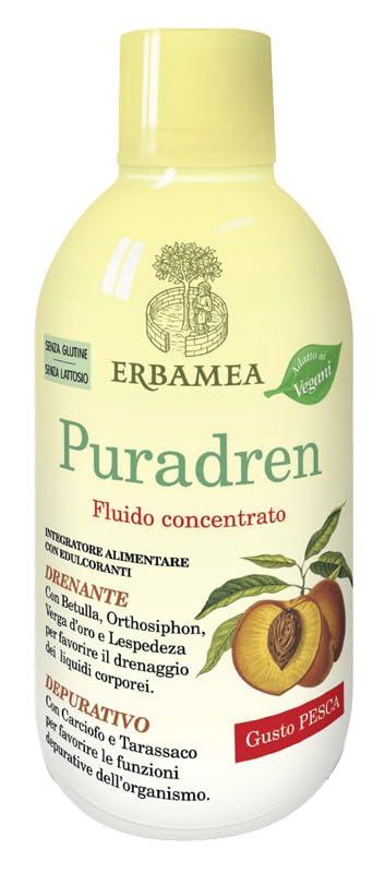 Erbamea Puradren Fluido Concentrato Gusto Pesca