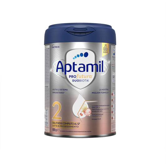 APTAMIL PROFUTURA Duobiotik 2 - Latte di Proseguimento in Polvere dal 6°compiuto al 12° mese - 1 confezione da 800g