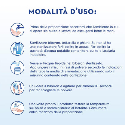 APTAMIL 2 - Latte di Proseguimento in Polvere per Neonati dai 6 ai 12 mesi - Formato Convenienza da 3600 grammi (3 confezioni da 1200g)