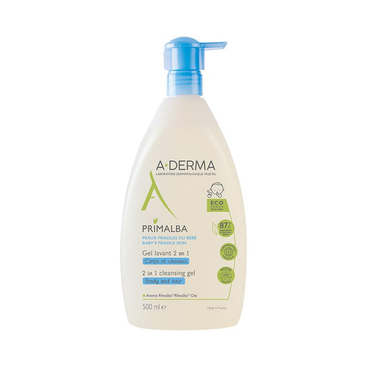 Aderma Primalba Gel Lavant 2 En 1 750 Ml